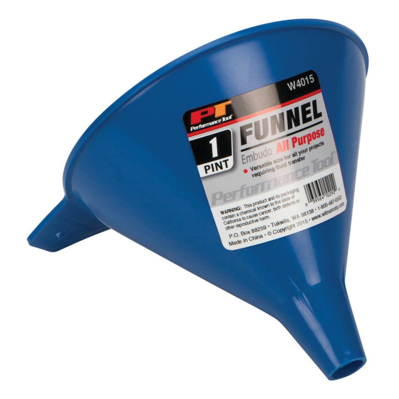 Performance Tool 1 Pint All Purpose Funnel