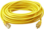 Southwire - Coleman Cable 02588 12/3 50' Yel Ext Cord