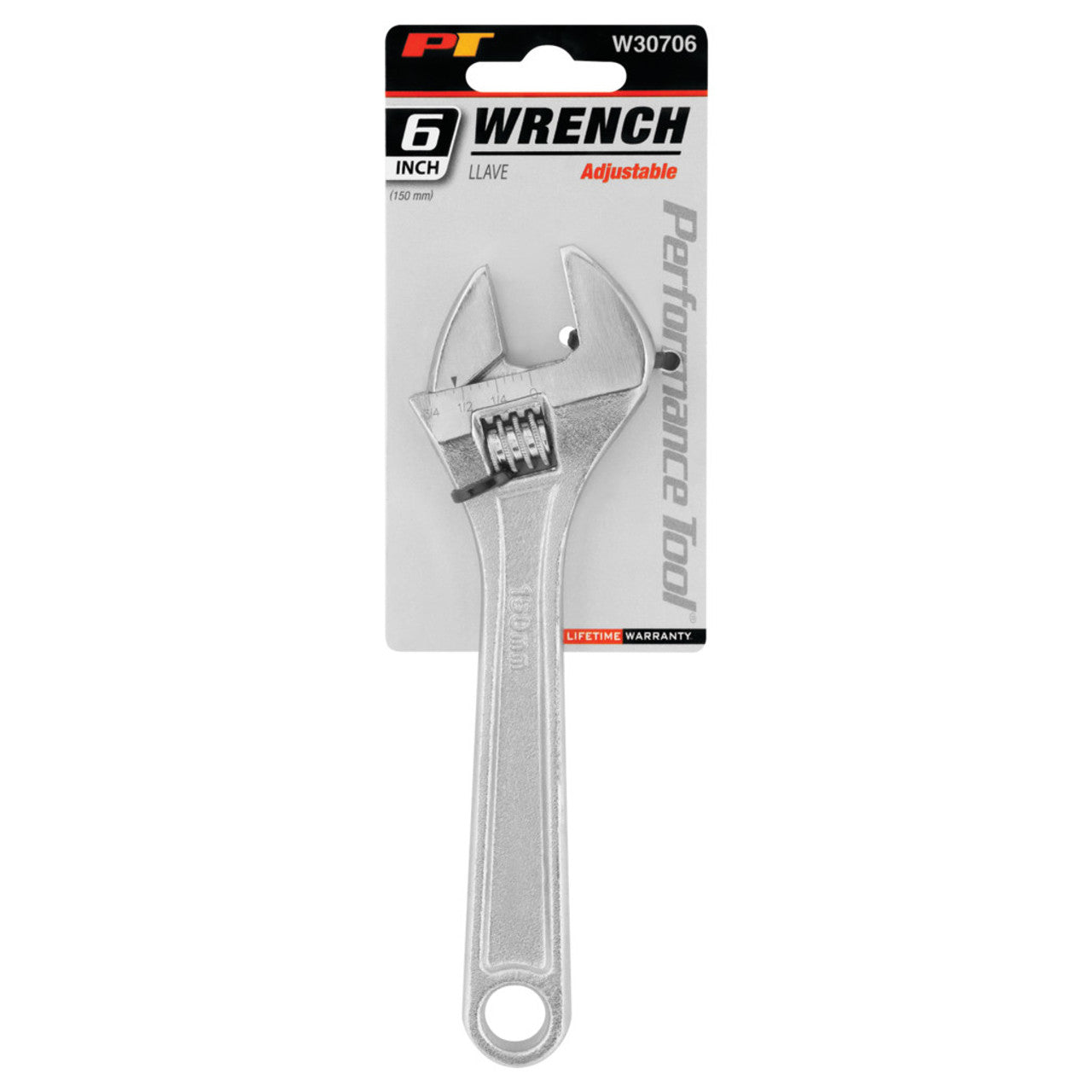 Performance Tool Adjustable Wrench