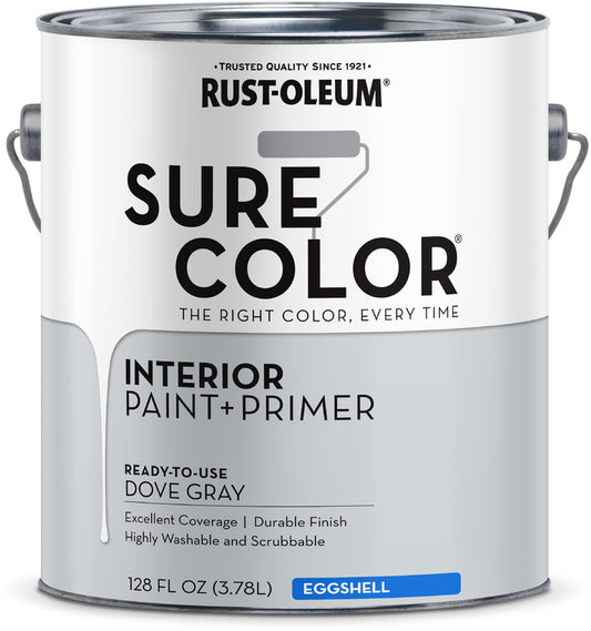 Rustoleum Egg Dove Gray Interior Paint 1 Gallon