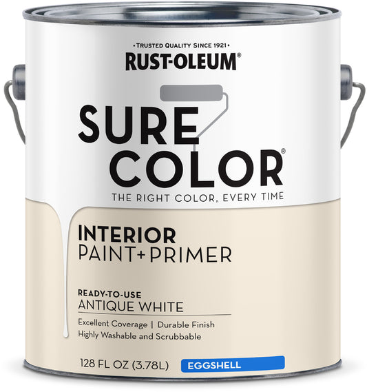 Rustoleum Egg Antique White Interior Paint 1 Gallon