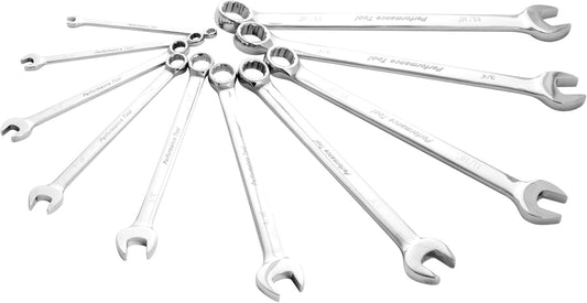 Performance Tool SAE Extended Wrench Set