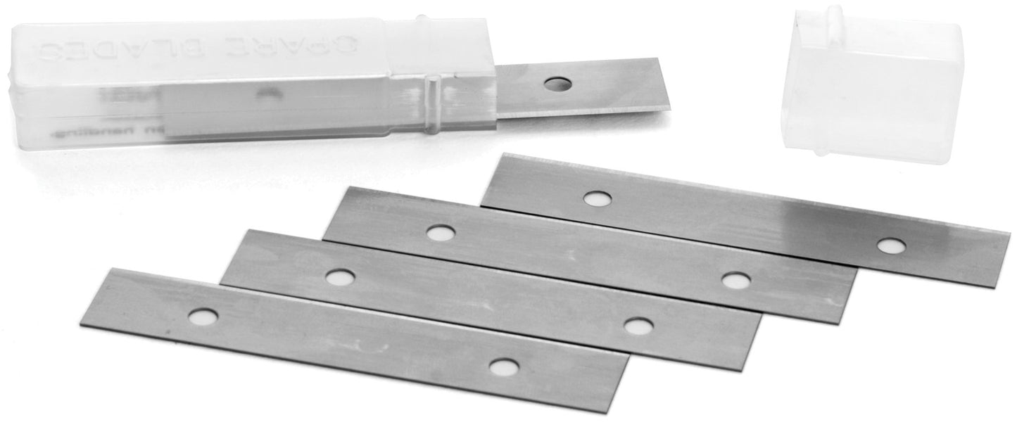 Performance Tool Replacement 5 Pieces Razor Steel Knife Blades