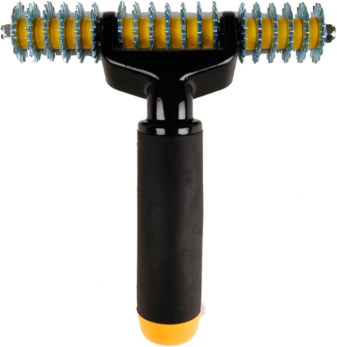 M-D Star Wheel Carpet Seam Roller 6"