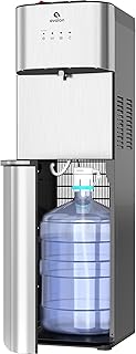 Avalon Limited Edition Self Cleaning Water Cooler Water Dispenser - 3 Temperature Settings - Hot, Cold & Room Water, Durable Stainless Steel Construction, Bottom Loading