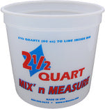 Encore Industries 2.5QT Mix & Measure Pail