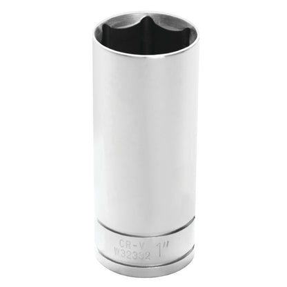 Performance Tool Deep Well 1/2" Drive Socket 6 Point SAE