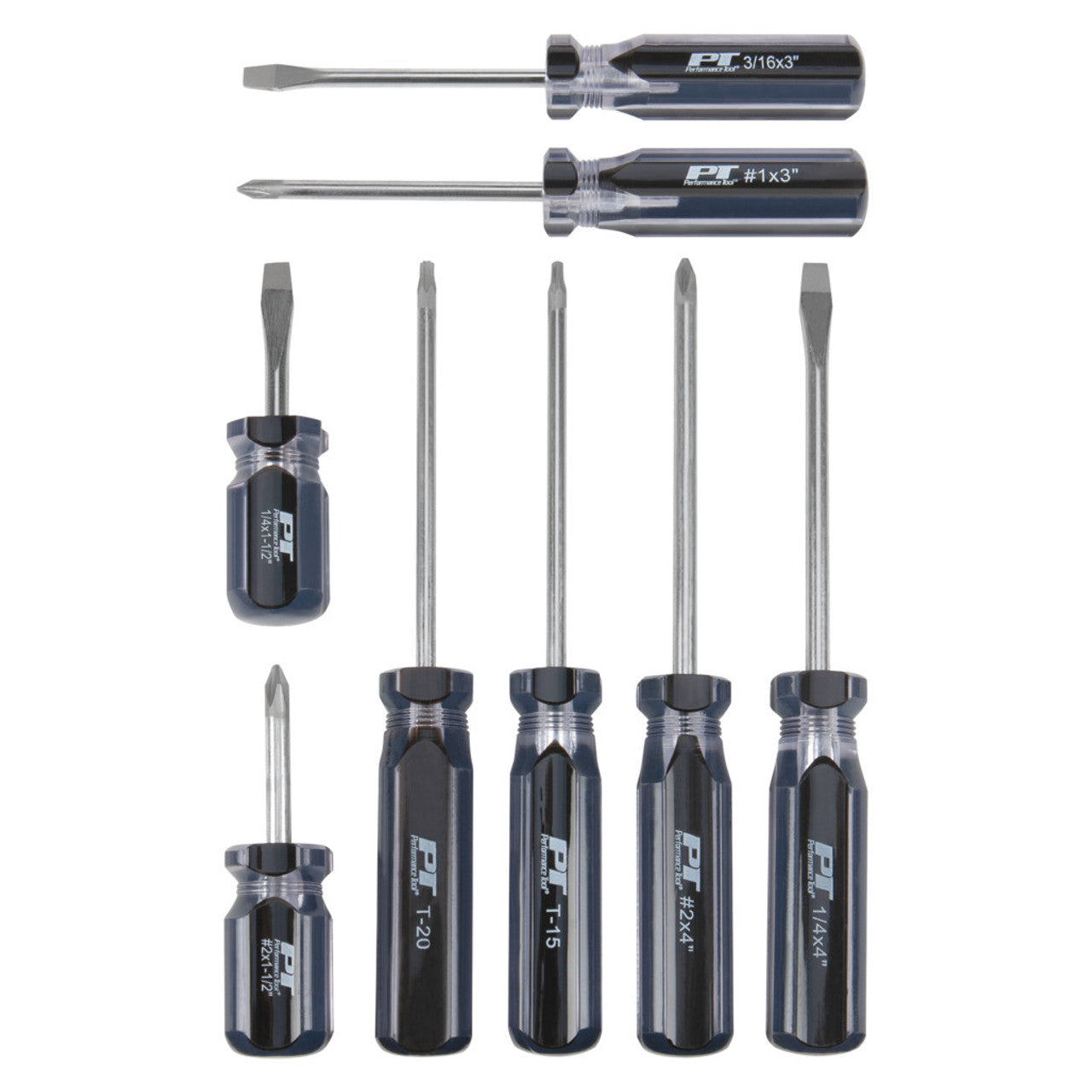 Performance Tool Screwdriver Set 8 Piece