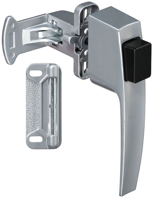 National Hardware Push Button Gray Latch