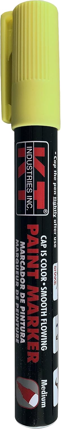 K-T Liquid Paint Marker Yellow