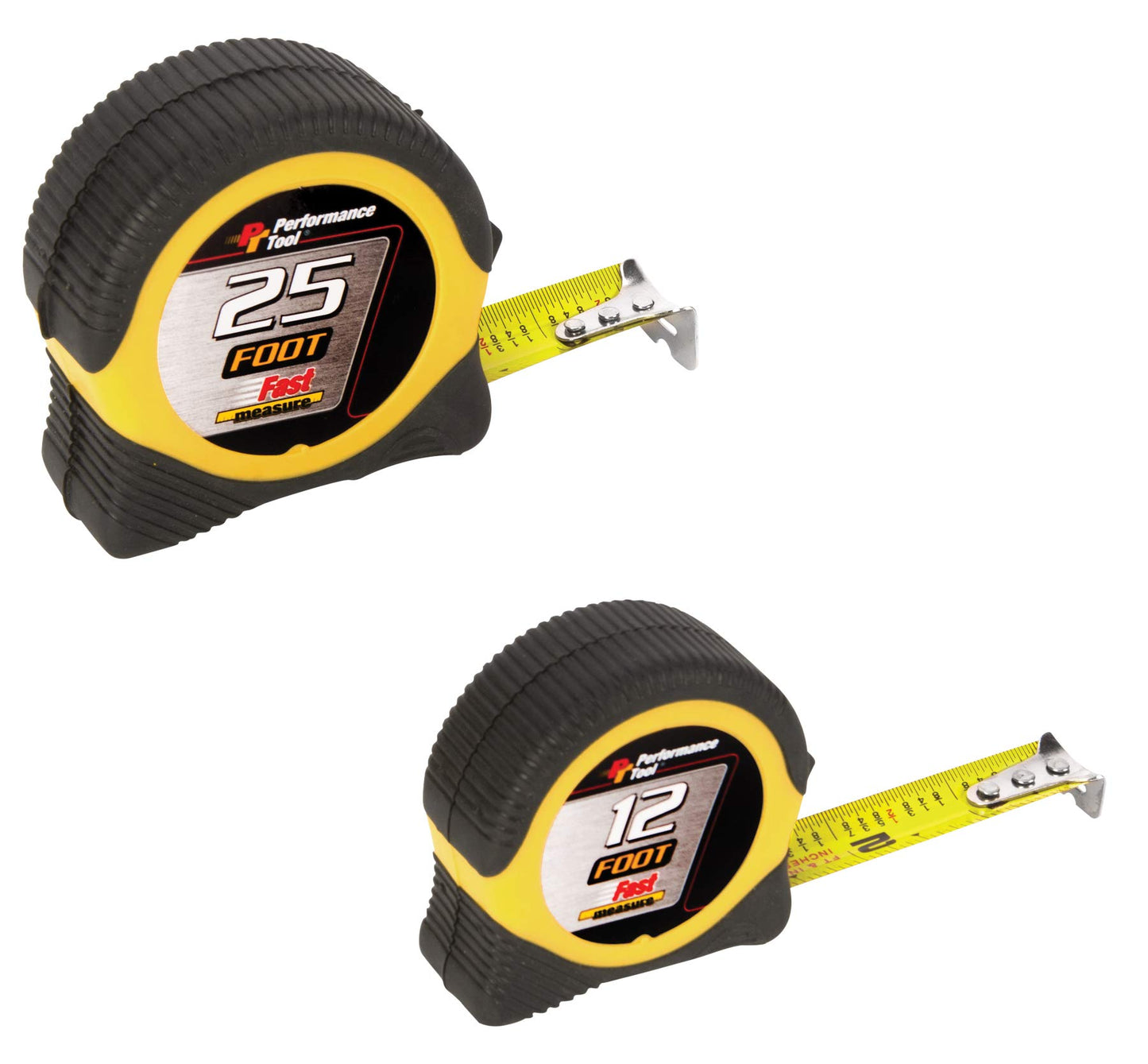 Performance Tool 25' + 12' Tape Measure