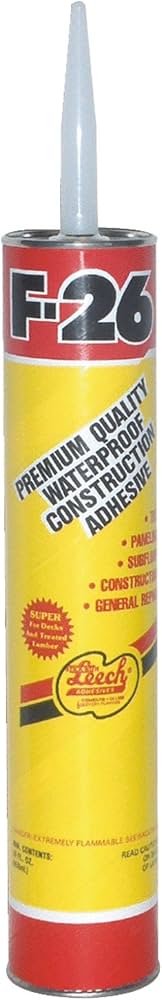 Leech F-26 Construction Adhesive 29 OZ