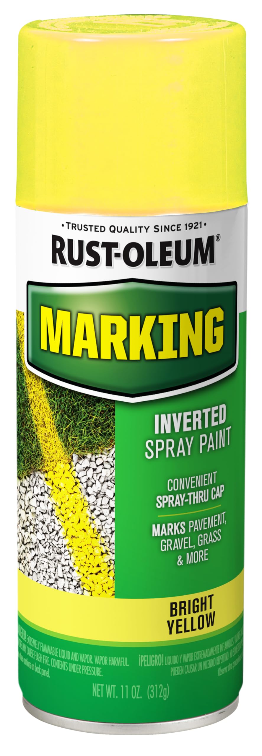 Rustoleum Bright Yellow Marking Paint