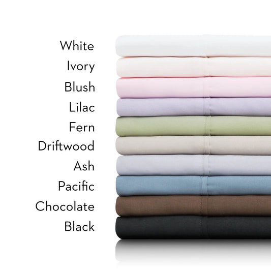 Malouf Soft-Knit Microfiber Queen Pillowcase Set Ash