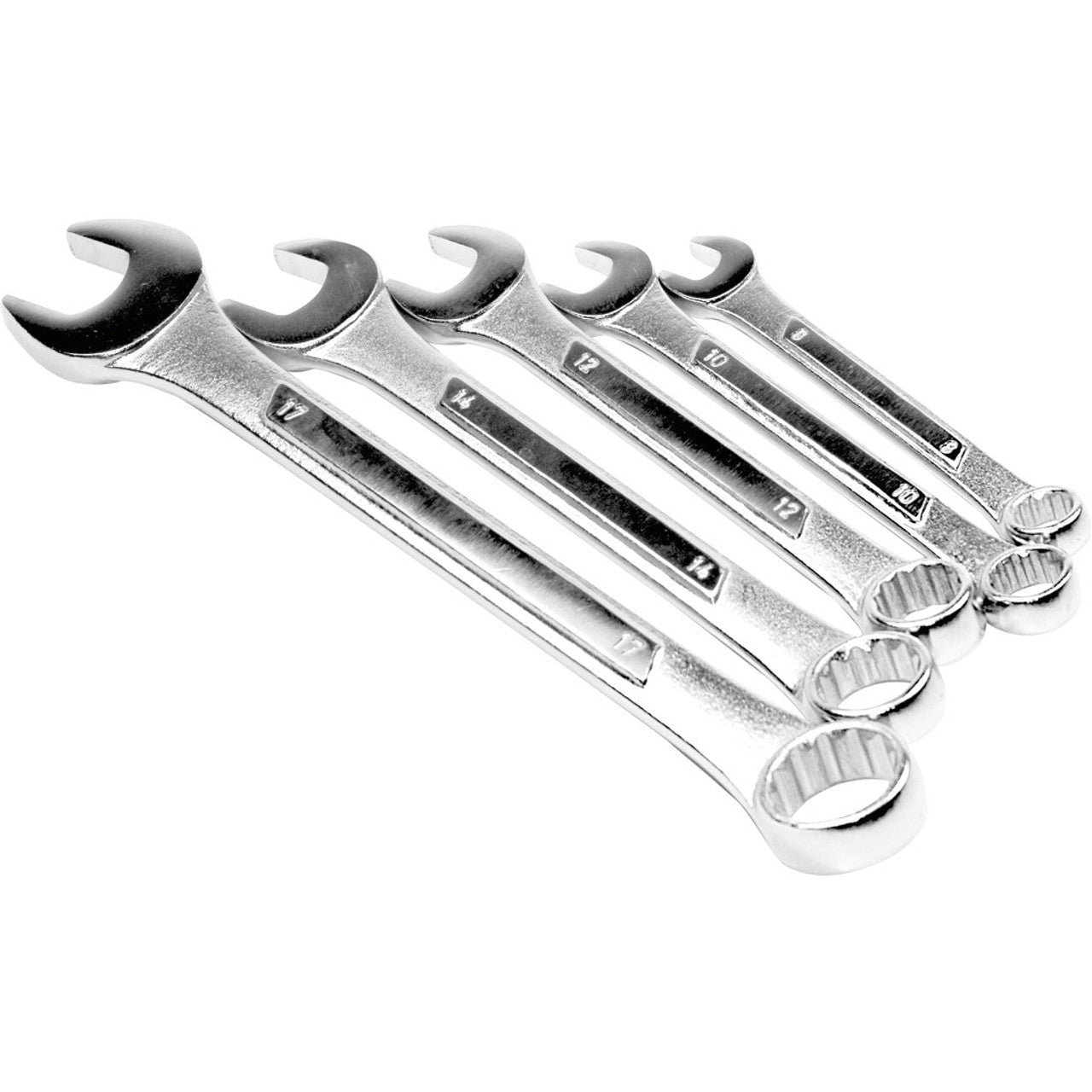 Performance Tool Metric Combination Wrench 5 Piece