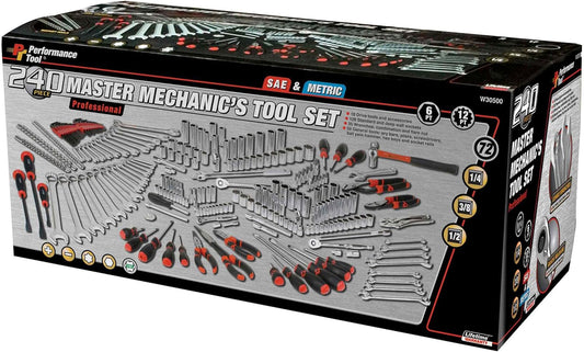 Performance Tool Master Mechanic's Tool Set