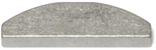 819-6123: #126 WOODRUFF KEYS MIDWEST FASTENER #126 WOODRUFF KEYS