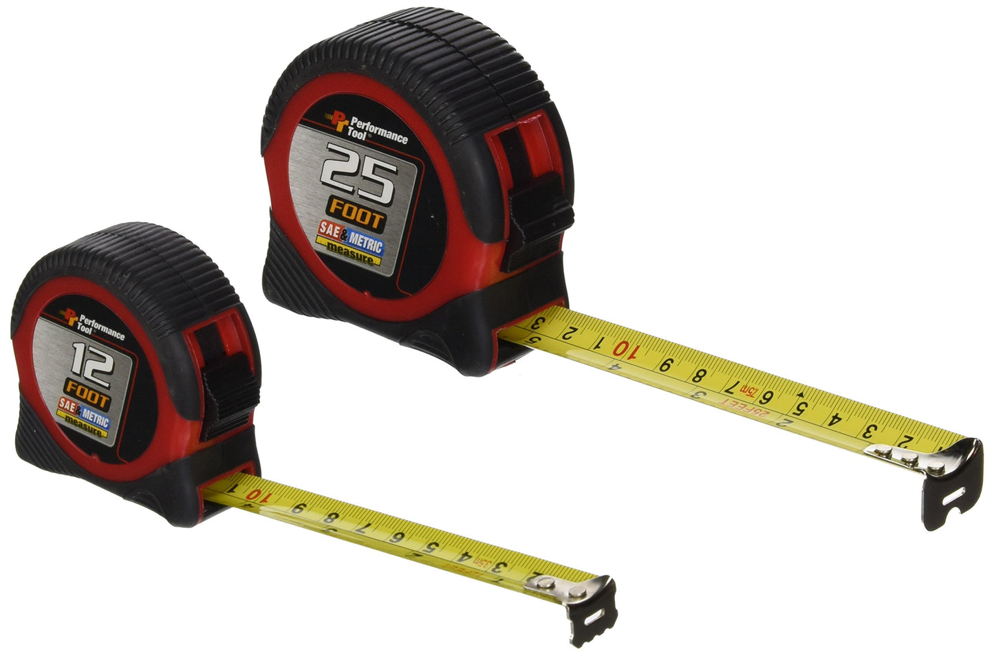 Performance Tool 25' + 12' Tape Measure