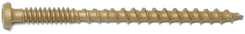 Midwest Fasteners #10 X 3" Composite Tan Deck Screws 1LB