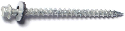 Midwest Fastener #10 X 3" Galvanized Pole Barn Screws 5LB