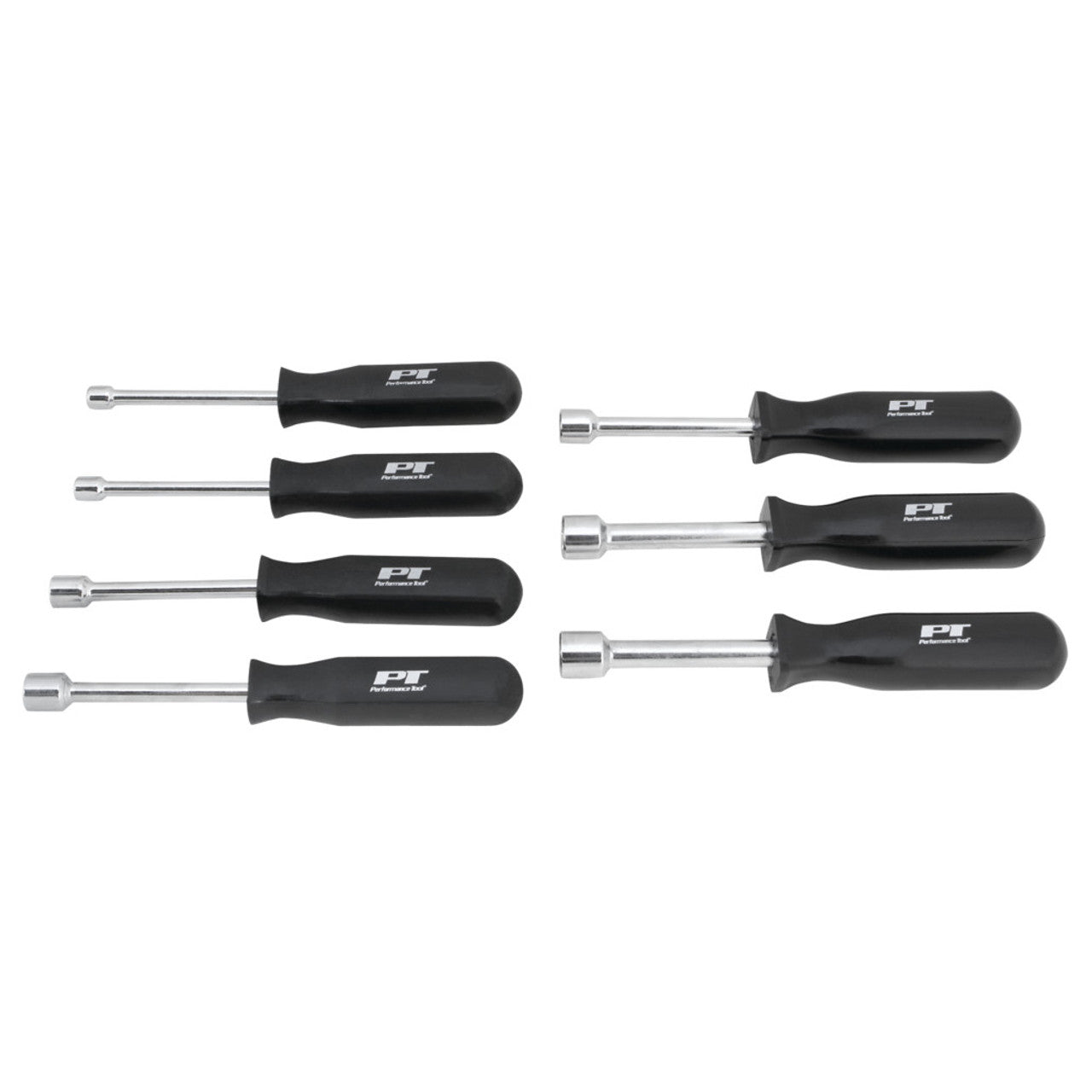 Performance Tool SAE Nut Driver Set 7 Piece