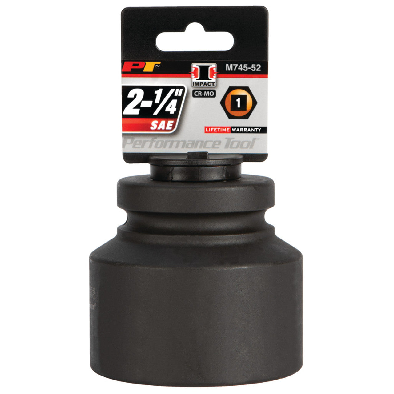 Performance Tool Impact Socket 1" Drive 6 Point SAE