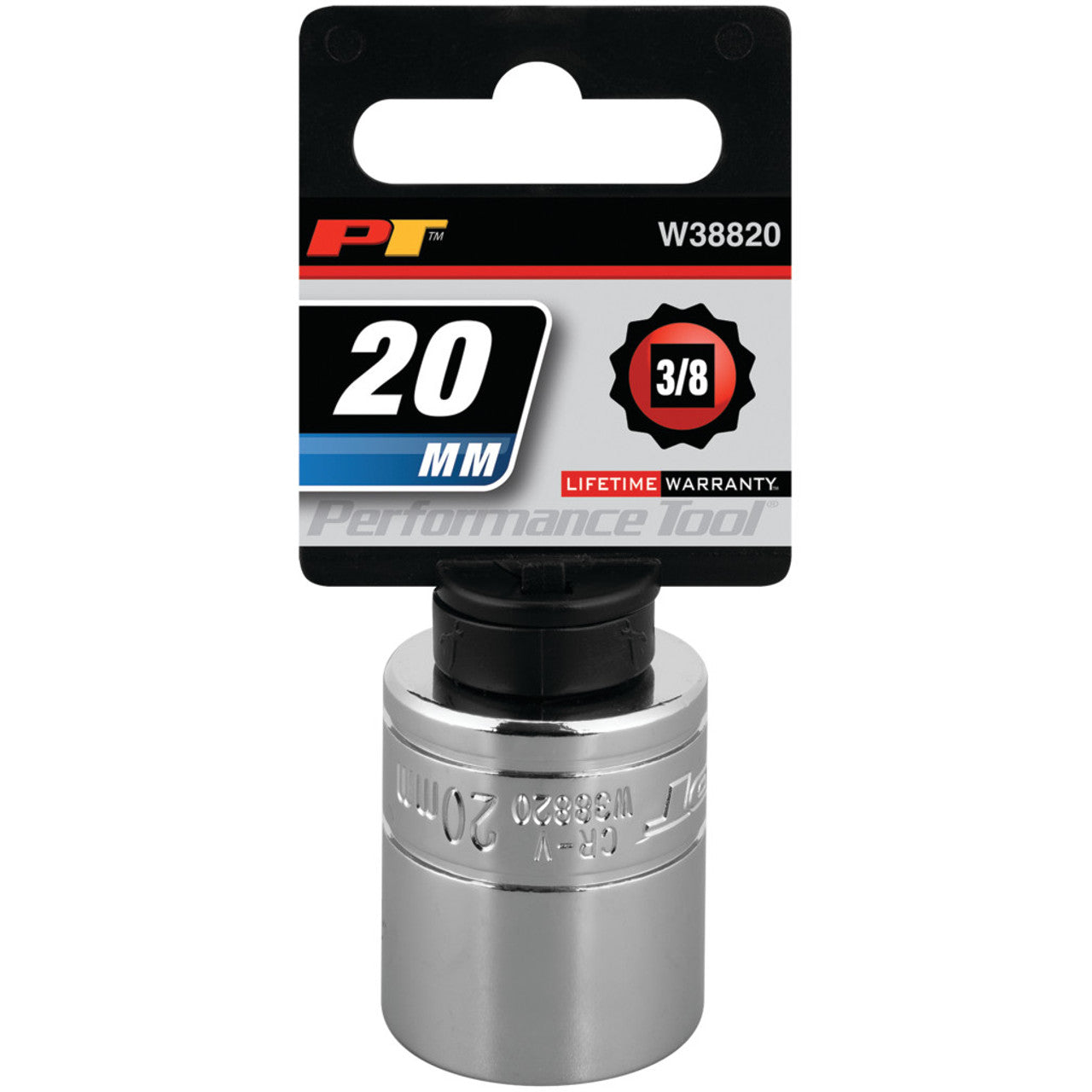 Performance Tool 3/8" Drive Socket 12 Point Metric