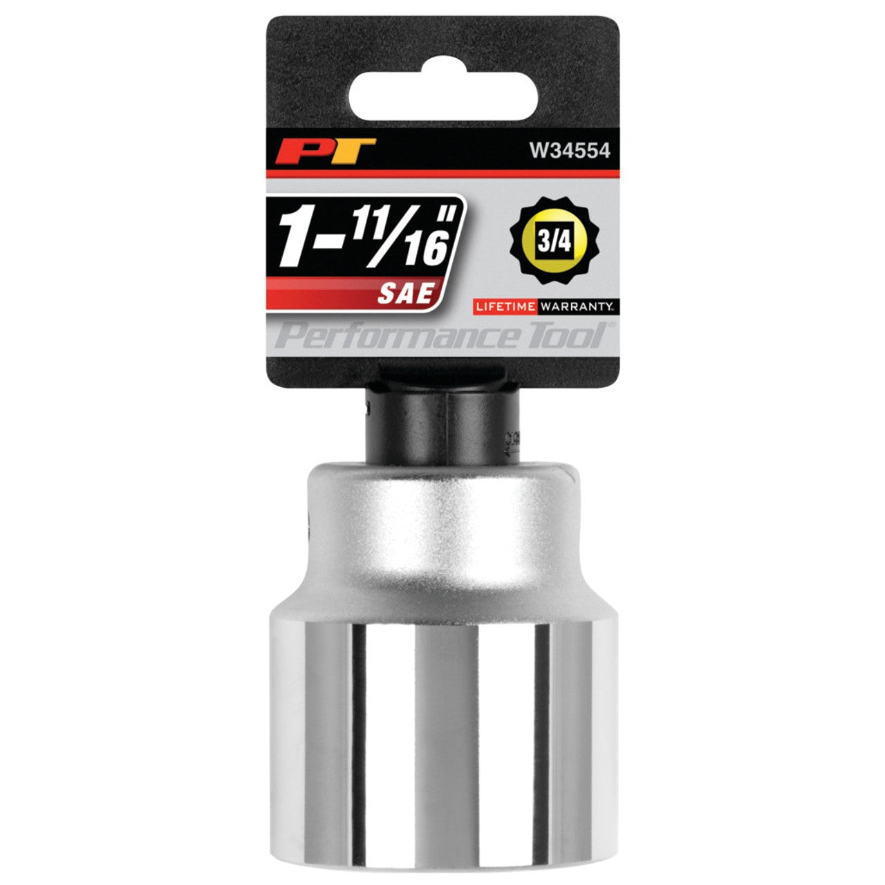 Performance Tool 3/4" Drive Socket 12 Point SAE