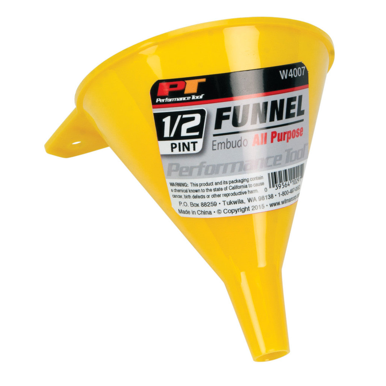 Performance Tool 1/2 Pint All Purpose Funnel