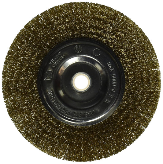 Vermont American 6" Coarse Brass Wire Wheel Brush