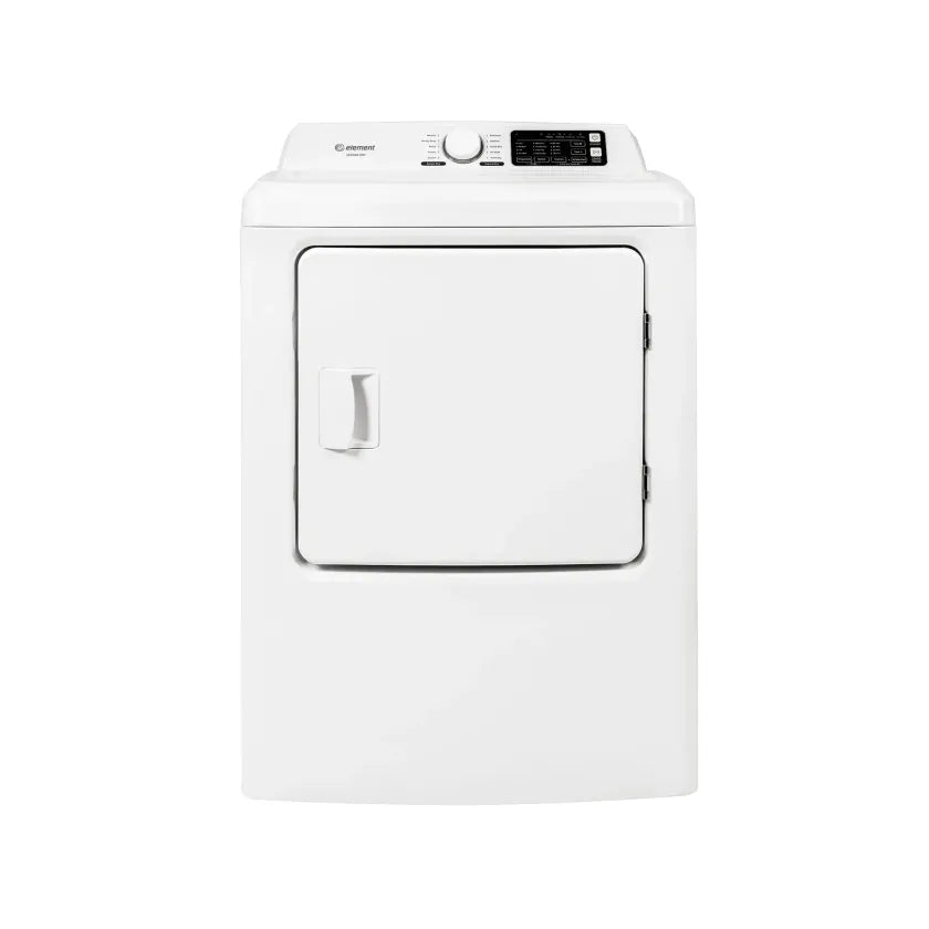 Element Front Load Electric Dryer 6.7 Cubic Feet White