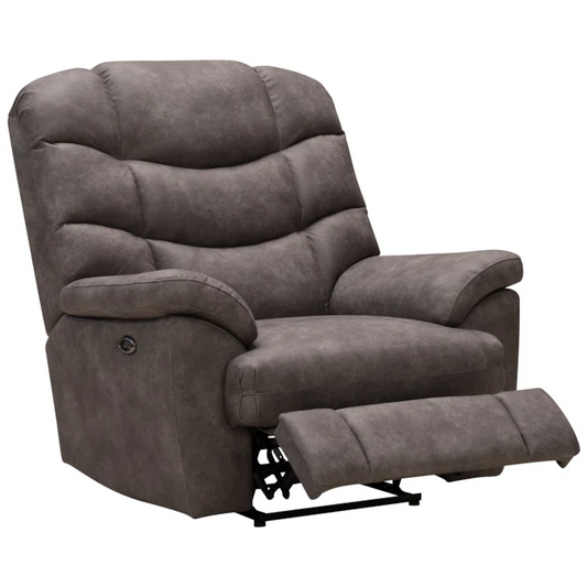 BIG EASY POWER WALLSAVER OVERIZED RECLINER GUNMETAL