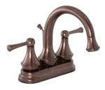 Gerber Carol Stream 4"" Centerset Lavatory Faucet 1.5gpm; in Oil Rubbed Bronze