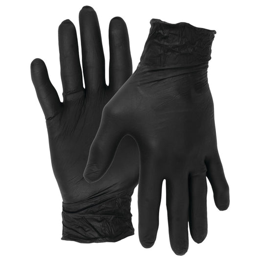 Performance Tool Black Nitrile Gloves