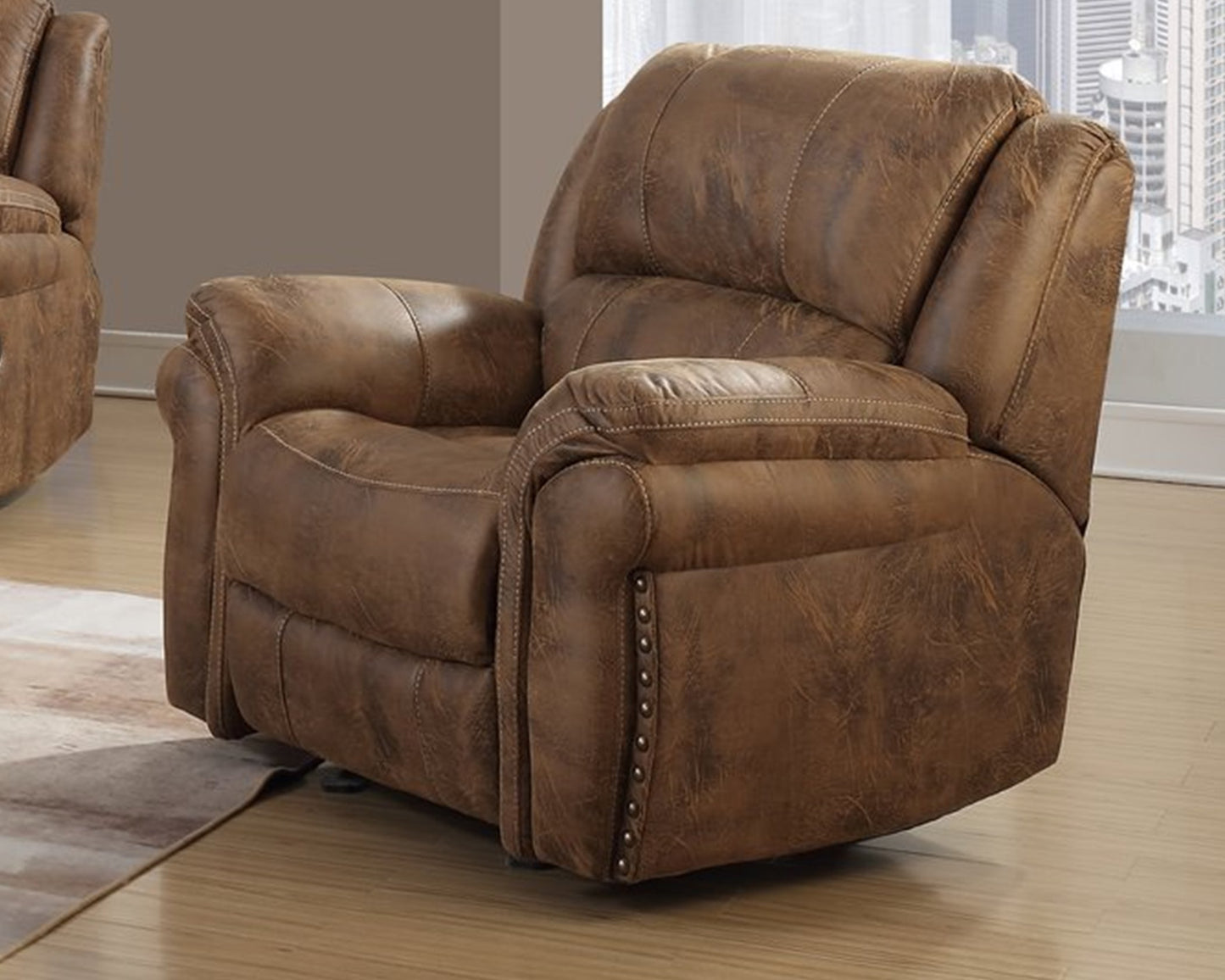 Saddle 3 Piece Living Room Set