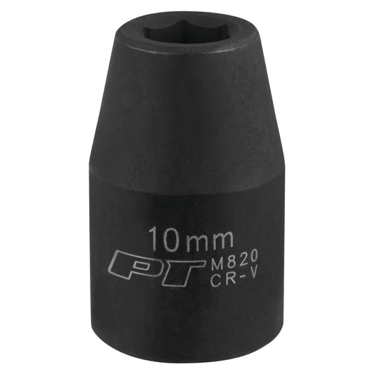 Performance Tool Impact Socket 1/2" Drive 6 Point Metric