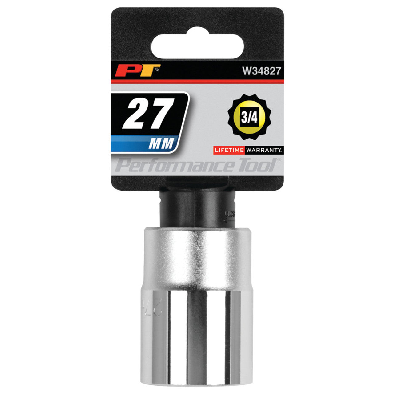 Performance Tool 3/4" Drive Socket 12 Point Metric