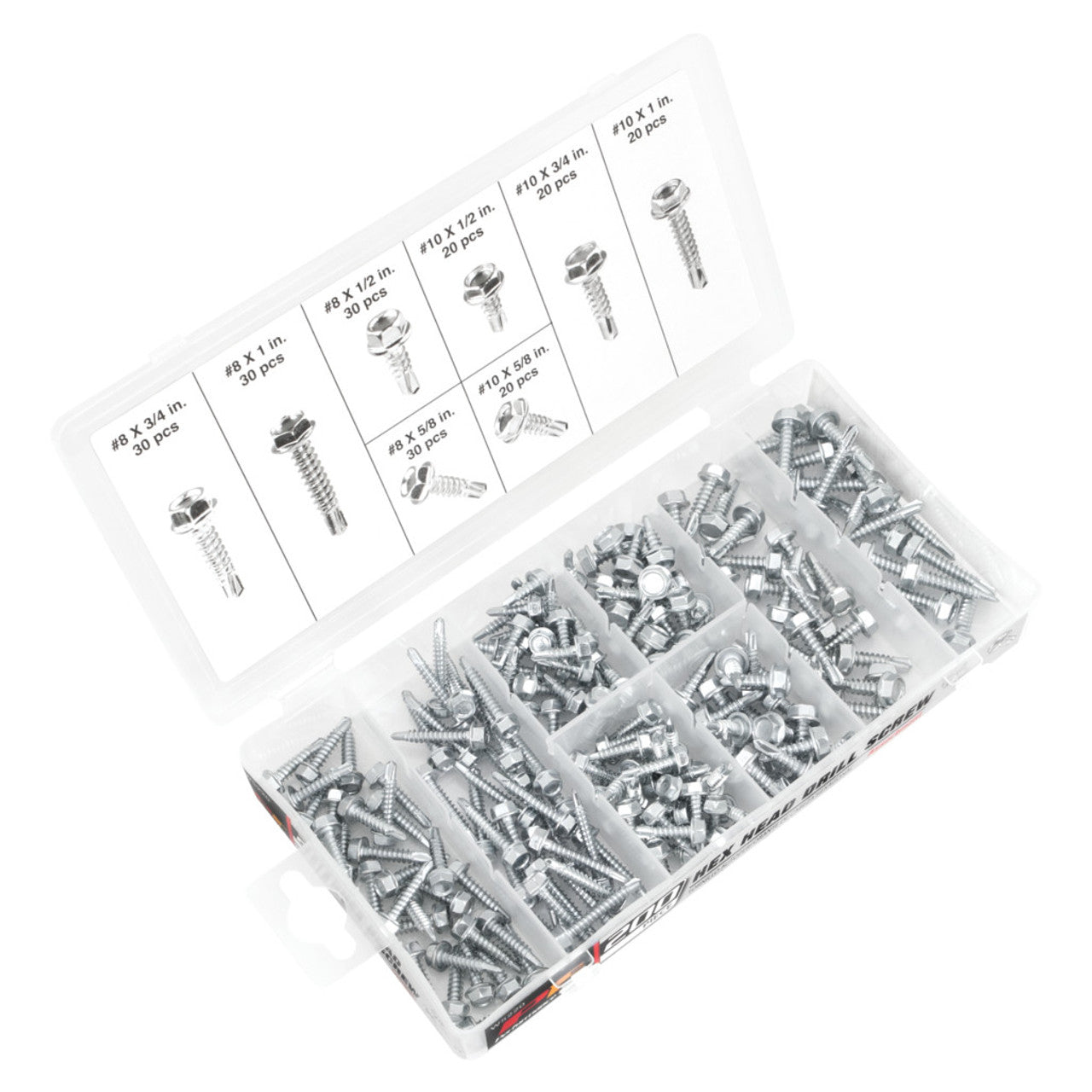 Performance Tool Hex Head Self Drilling Screws