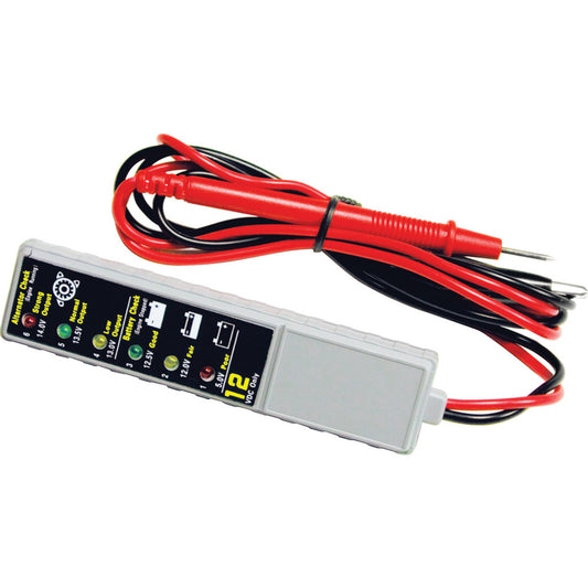 Performance Tool LED Battery Tester