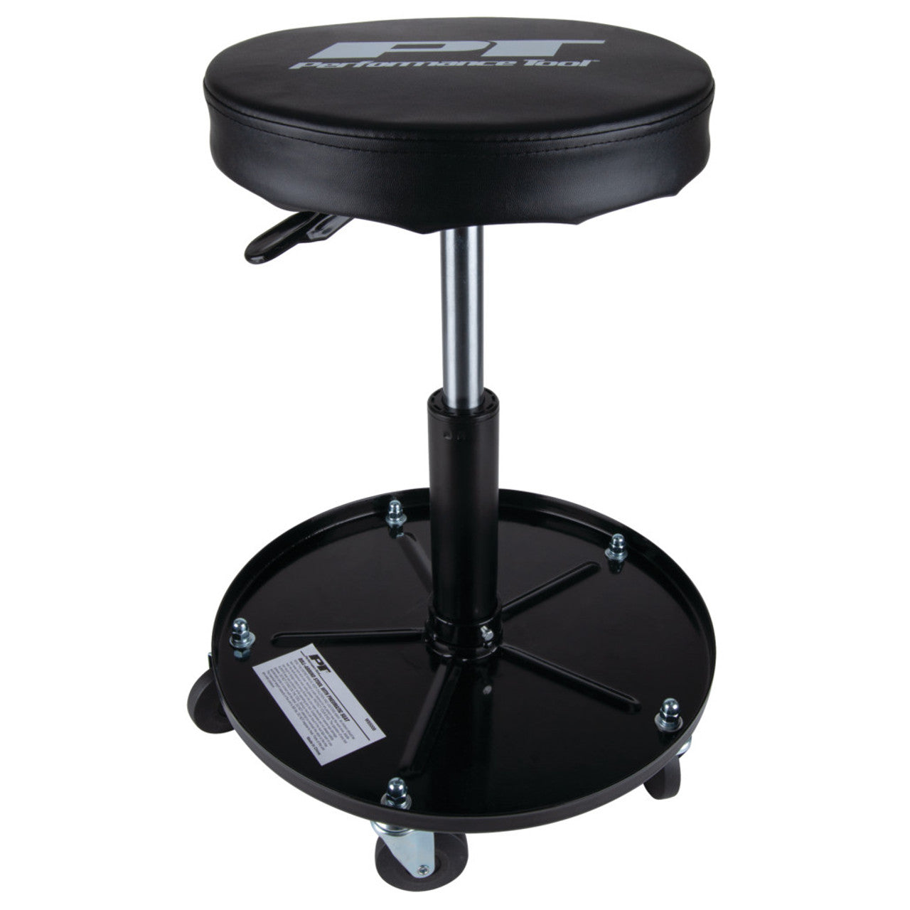 Performance Tool Pneumatic Rolling Shop Stool