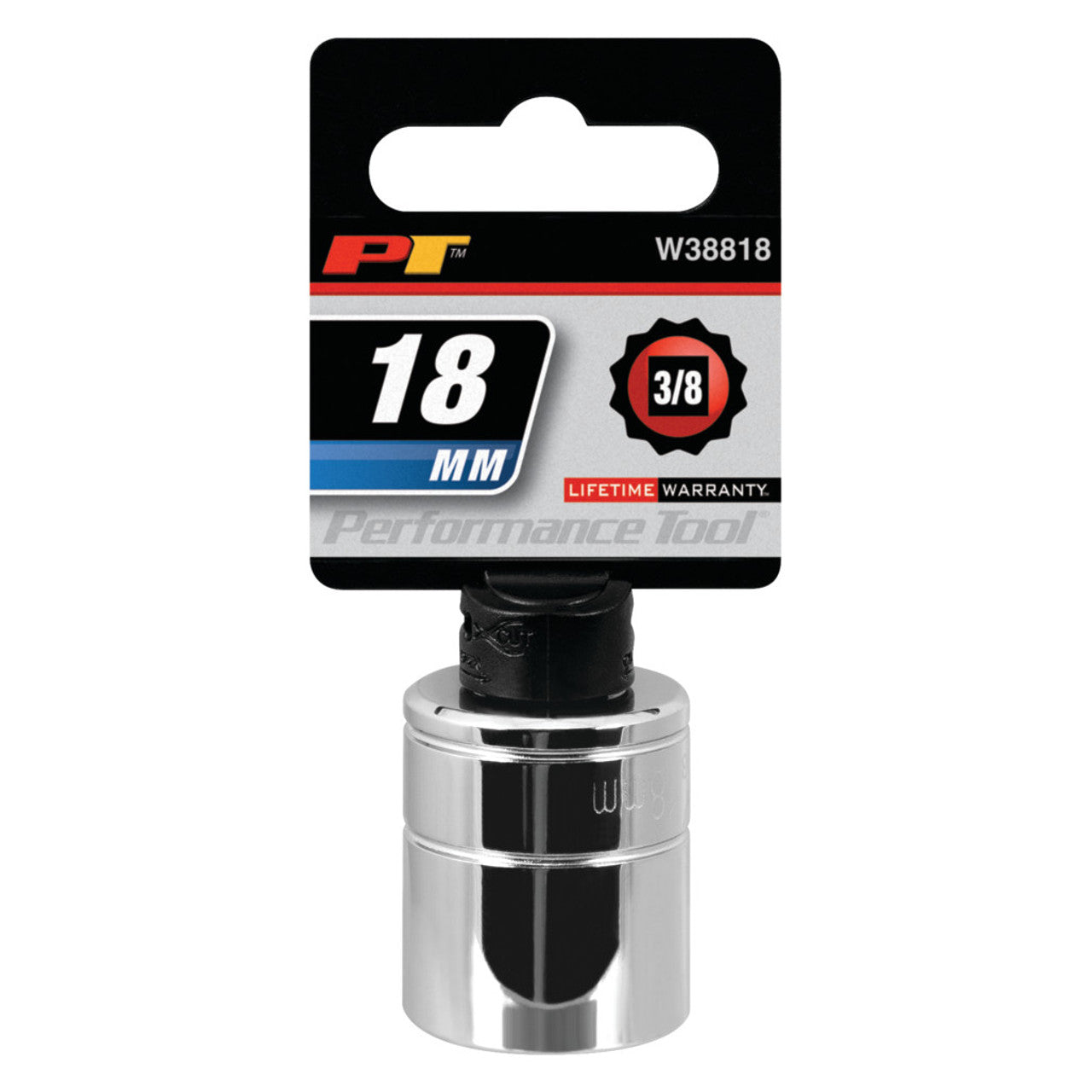 Performance Tool 3/8" Drive Socket 12 Point Metric