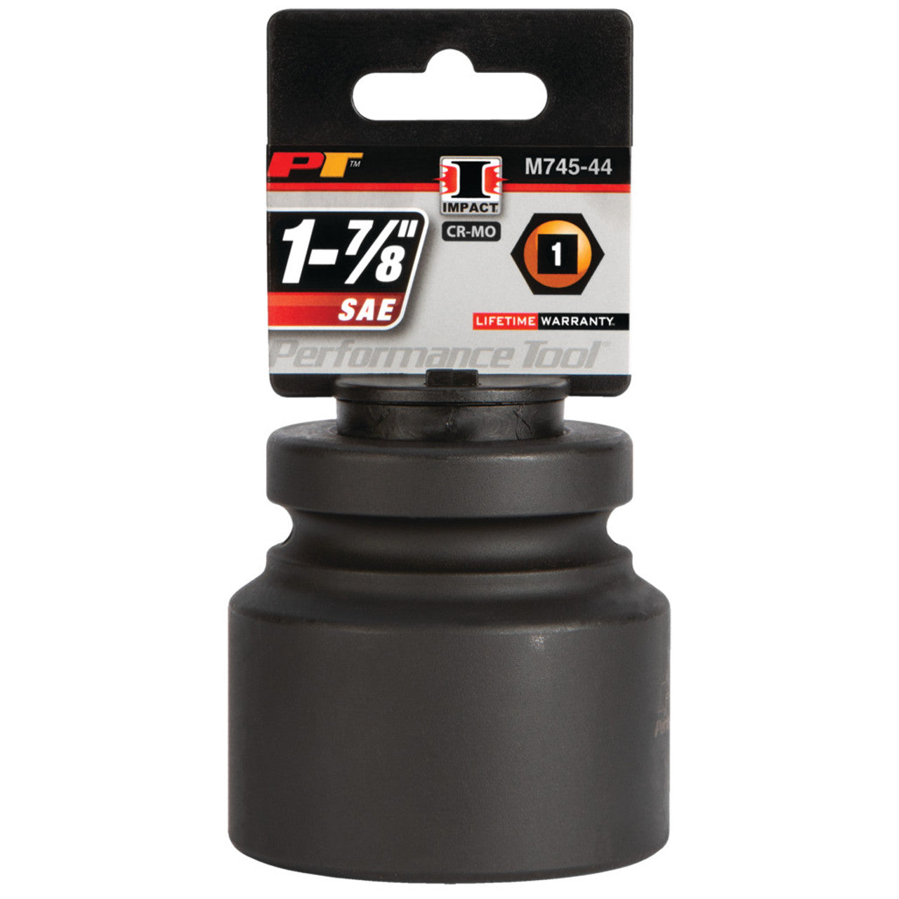 Performance Tool Impact Socket 1" Drive 6 Point SAE