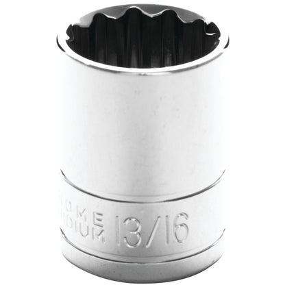 Performance Tool 1/2" Drive Socket 12 Point SAE