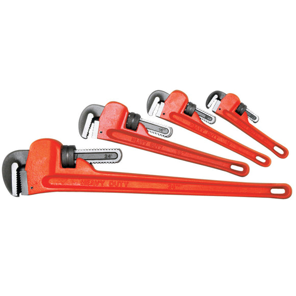 Performance Tool Pipe Wrench Set 4 Piece