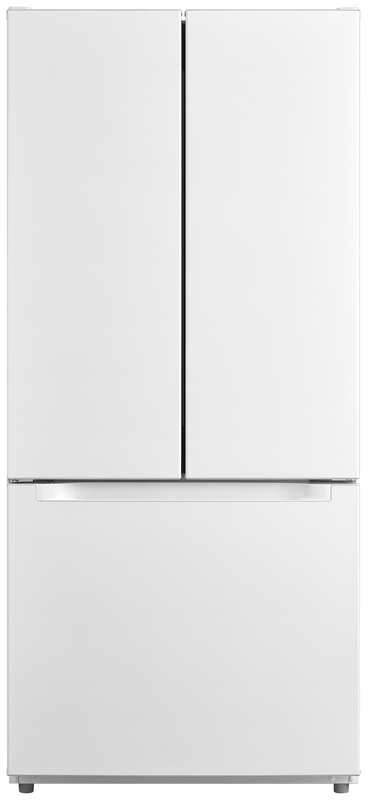 Crosley French Door Bottom Mount Refrigerator 18.4 Cubic Feet White