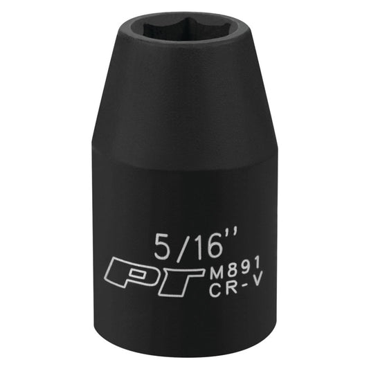 Performance Tool Impact Socket 3/8" Drive 6 Point SAE