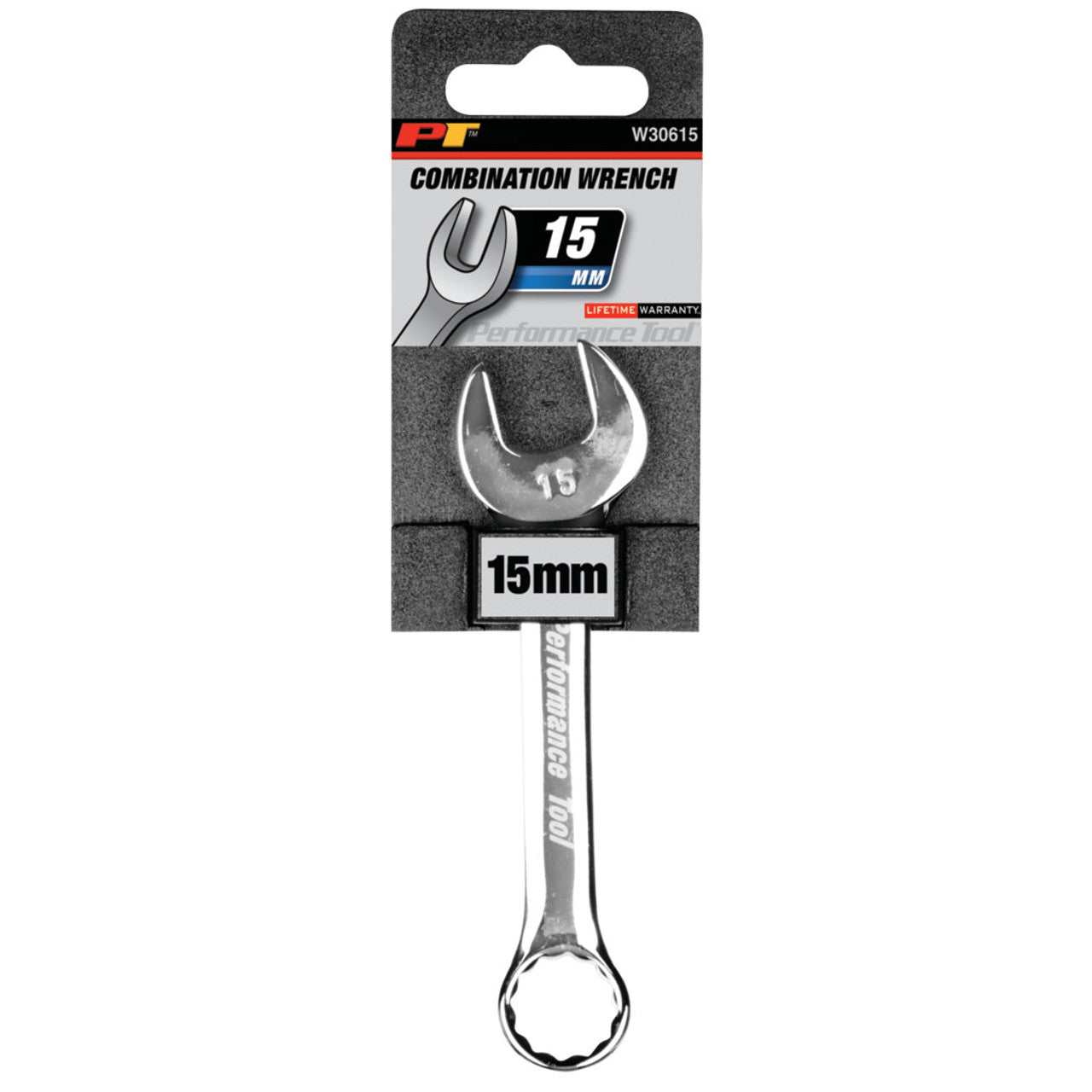 Performance Tool Stubby Combination Wrench Metric