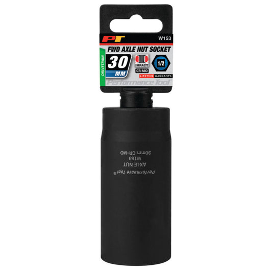 Performance Tool 30mm FWD Axle Nut Socket