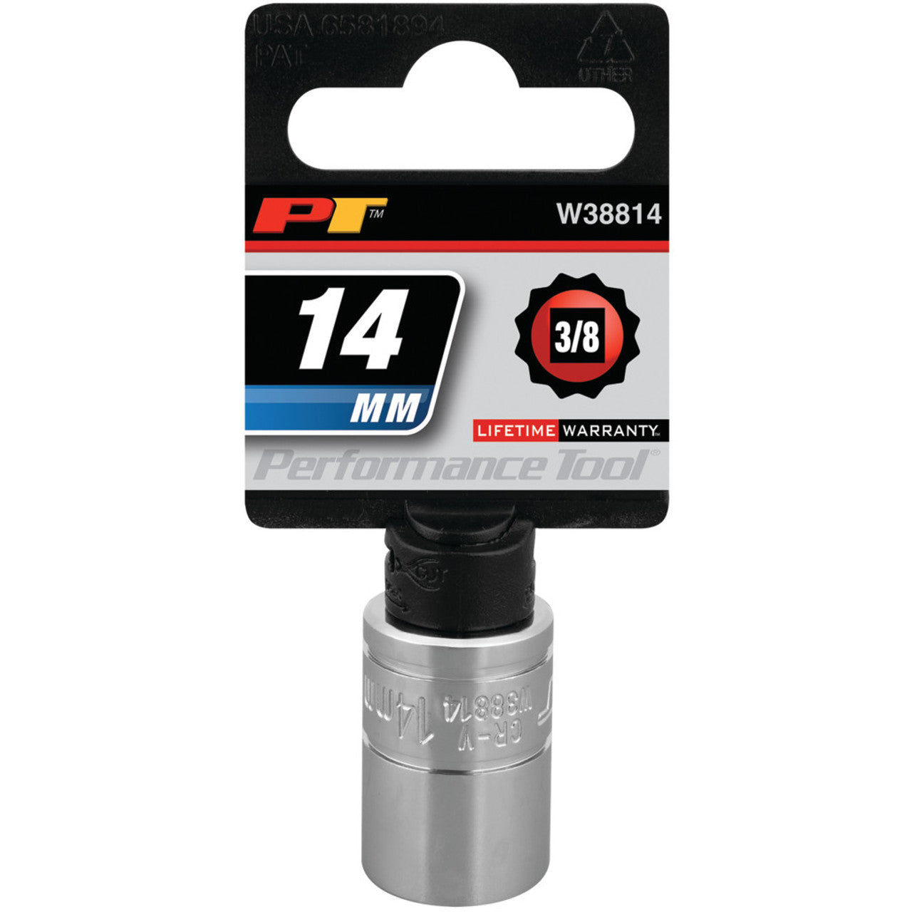 Performance Tool 3/8" Drive Socket 12 Point Metric