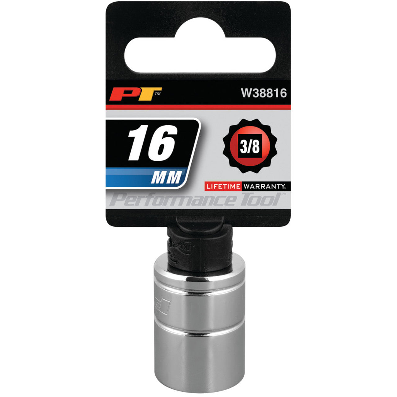 Performance Tool 3/8" Drive Socket 12 Point Metric